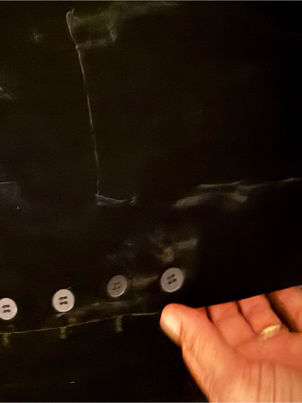 Black velvet vest - Picture 3 of 6